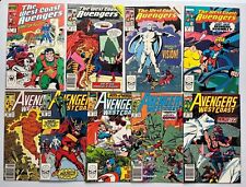 West Coast Avengers # 13 42 45 46 52 55 61 & 62 (Marvel 1986-90) White Vision  picture