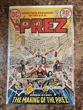 Prez #1 (1973) 1st Appearance & Origin Bronze Age DC Comics VF-NM  picture
