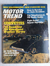 Motor Trend Magazine 1973 - The Complete Year - All 12 Issues picture