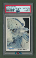 Kathryn Sullivan Autographed Signed 1990 NASA Spaceshots Card PSA/DNA Certified picture