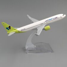 15cm Aircraft Boeing 737 korean Jin Air Alloy Plane B737 Model Toy Xmas Gift picture