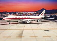 Aeroclassics ACN747WA World Airways Boeing 747-200 N747WA Diecast 1/400 Model picture