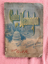 26th Annual Encampment G.A.R. Washington D.C. Guide Book--Free Ship picture