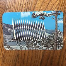 Vintage 1960’s Inter-faith Chapel Air Force Academy Colorado Springs postcard picture