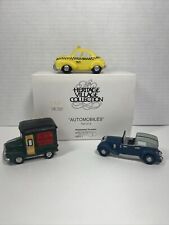 Dept 56 Automobiles Set of 3 Christmas In The City EUC picture