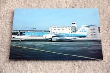 KLM UK BAE 146 AIRCRAFT POSTCARD picture