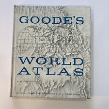 Goode's World Atlas Eleventh Edition - Rand McNally - Vintage - HC - 1960 picture