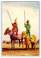 c1910s The Clowns National Horse & Cattle Show Lahore Pakistan Postcard picture