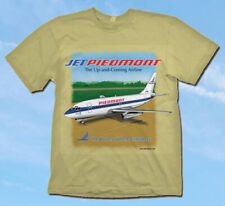 Piedmont Airlines B-737-200 T-Shirt 100% Cotton. Size XL. picture