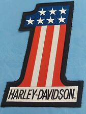 Harley Davidson #1 Evel Knievel Extra Large Patch 100% Authentic Rare Brand New picture