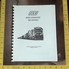 Vintage SOO Line Railroad Basic Locomotive Air Brake SystemsTranining Manual picture