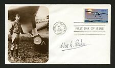 Will D. Parker d.1981 signed autograph auto FDC cover early bird aviation PC253 picture