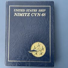 USS Nimitz (CVN-68) 1976 1977 Mediterranean Deployment Cruise Book picture