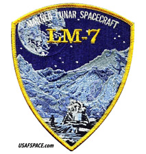 GRUMMAN LM-7 APOLLO 13-LUNAR MODULE-AQUARIUS-ORIGINAL AB EMBLEM NASA SPACE PATCH picture