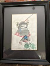 Original Zuni Colored Pencil Artwork By Eldred Sanchez Signed  picture