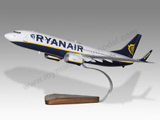 Boeing 737-800 Ryanair Ver.2 Solid Mahogany Wood Airplane Desktop Model picture