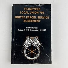 Teamsters Local Union 705 UPS United Parcel Service 2018-2023 Agreement Book picture
