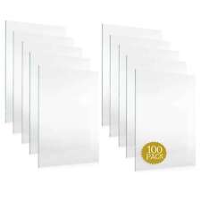 100 Sheets Of UV-Resistant Frame-Grade Acrylic Replacement for 5.5x8.5 Picture picture