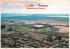 Seattle WA Washington, Seattle Tacoma International Airport, Vintage Postcard picture