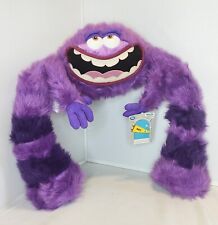 Disney Pixar Monsters Inc Art purple monster Plush Toy Home Decor picture