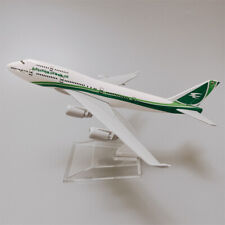 16cm Iraqi Airways Boeing B747 Airlines Diecast Airplane Model Plane Aircraft   picture