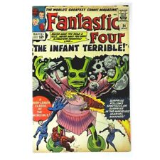 Fantastic Four (1961 series) #24 in Very Fine minus condition. Marvel comics [r; picture
