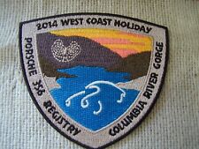 Porsche 356 Registry West Coast Holiday Columbia River Gorge  patch NOS   picture