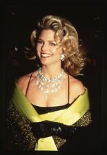 Christie Brinkley Glamorous Evening Gown Photo Agency Dupe 35mm Transparency picture