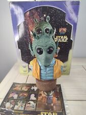 Vtg Star Wars Greedo Figure Rare Statue Character Bust #/2500 Mint 9.5