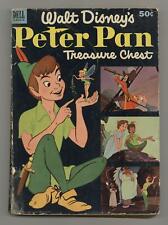 Dell Giant Peter Pan Treasure Chest #1 GD 2.0 1953 picture