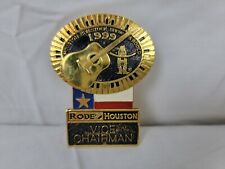 1999 Houston Livestock Show & Rodeo VICE CHAIRMAN Pin Badge picture