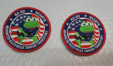 2 X USAF Airplane KC-30 TANKER NKAWTG patches picture
