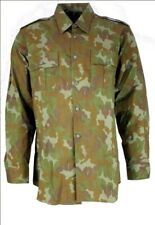 Romanian Army M1990 Leaf Camo Field Shirt Military Camouflage Surplus Sz X-Large picture
