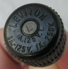 Vintage 1950's Leviton On Off Rotary Switch 3a 125v 1A.125 V.T. NOS USA picture