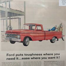 1964 Ford F100 Styleside Custom Cab Pickup Truck Vintage Look  picture
