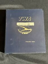 VINTAGE TRANS WORLD AIRLINES TWA DOMESTIC OPERATIONS MANUAL picture