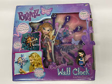 Vintage MGA BRATZ Enchanted Wall Clock **RARE** Glow In The Dark picture