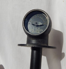 RARE WW2 P-51B Mustang Auxiliary Fuel Tank Gauge Instrument Indicator picture