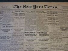 1926 JULY 2 NEW YORK TIMES - 536 I. R. T. MEN VOTE STRIKE FOR PAY RISE - NT 5565 picture
