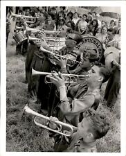 LD324 Original Photo PNA ALLIANCE YOUTH YOUNG CADETS BUGLE & DRUM BAND picture