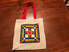 International Quilt Festival Chicago Spring 2004 Chicago CANVAS TOTE Made in USA picture