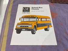 1966 GMC School Bus Chassis Sales brochure picture
