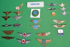 1960's-70's Commercial Airlines Kids Pins, Wings, Trinkets Lot...Pan Am, TWA++ picture