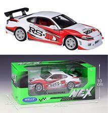 WELLY 1:24 Nissan Silvia S15RS-R Alloy Diecast Vehicle Sports Car MODEL TOY Gift picture
