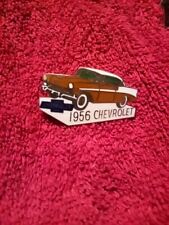 Vintage 1956 Chevrolet Pin Hat Pin Back Button  picture