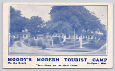 Moody's Modern Tourist Camp Cyano Postcard picture