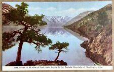 Lake Chelan. Cascade Mountains. Washington Vintage Postcard picture