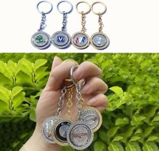 2PCS Diamond-encrusted Alloy Keychain Key Chain Pendant Gift picture