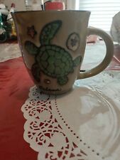 Agiftcorp BAhamas Sea Turtle Tan Brown Ceramic Coffee Tea Cup Mug   picture