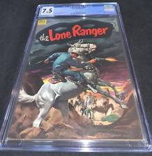 LONE RANGER #60 Dell 1953 CGC 7.5 RARE Original Owner - Recently Graded picture